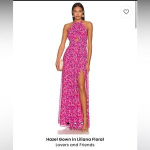 Lovers and Friends Halter Maxi Dress
